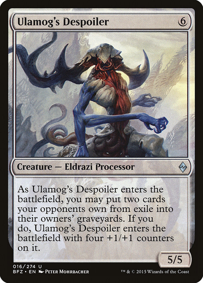 2015 Magic: Gathering - Battle For Zendikar Ulamog the Ceaseless