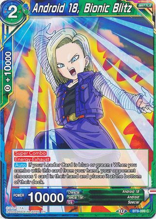 Android 18, Bionic Blitz [BT9-099]