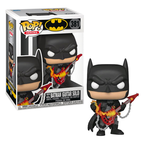 DC Batman - Funko POP! Figure - Death Metal Batman (Guitar Solo) Special Edition (381)