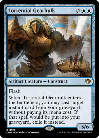 Torrential Gearhulk [Commander Masters]