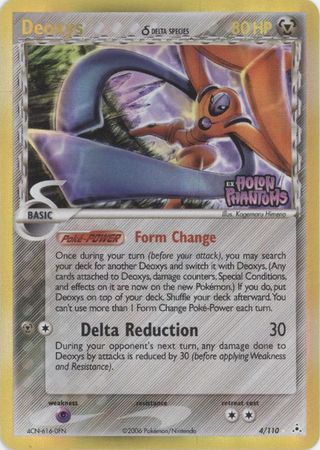 Deoxys (4/110) (Delta Species) (Stamped) [EX: Holon Phantoms]
