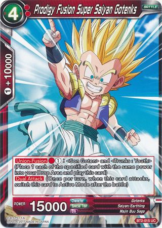 Prodigy Fusion Super Saiyan Gotenks [BT2-015]
