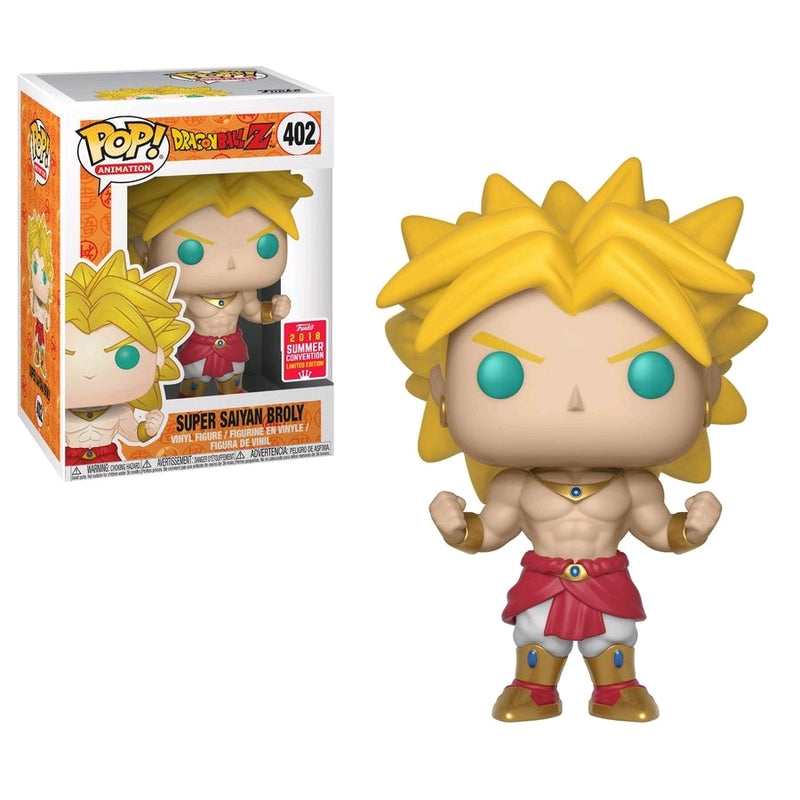 Dragon Ball Z - Funko POP! Figure - Super Saiyan Broly 2018 Summer Con LE (402)
