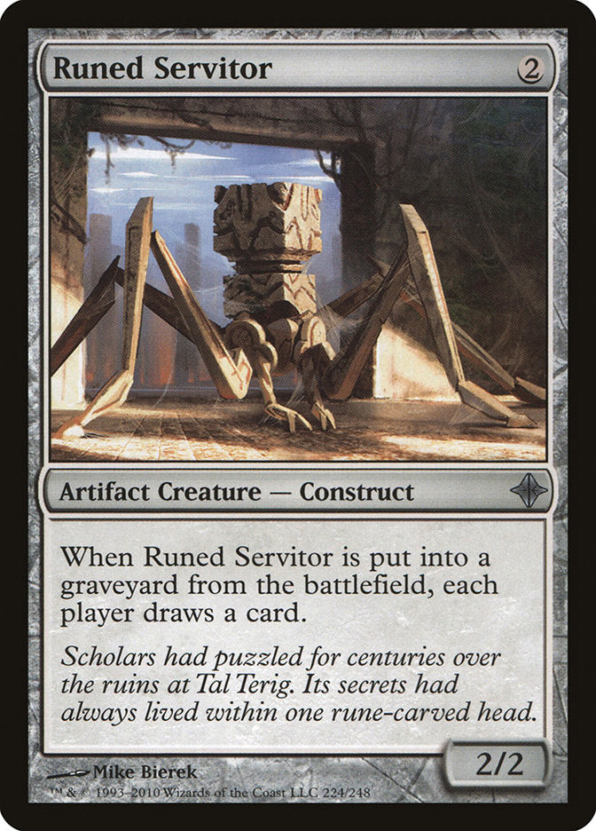 Runed Servitor [Rise of the Eldrazi]