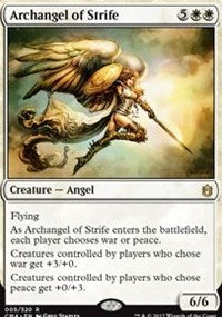 Archangel of Strife [Commander Anthology]