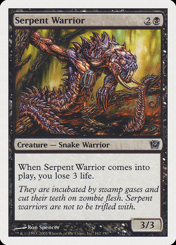 Serpent Warrior [Ninth Edition]