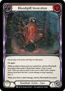 Bloodspill Invocation (Red) [ARC106] Unlimited Rainbow Foil