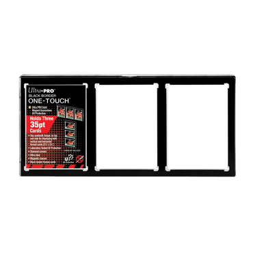 One Touch - Ultra Pro - 3-card Black Border Magnetic Closure