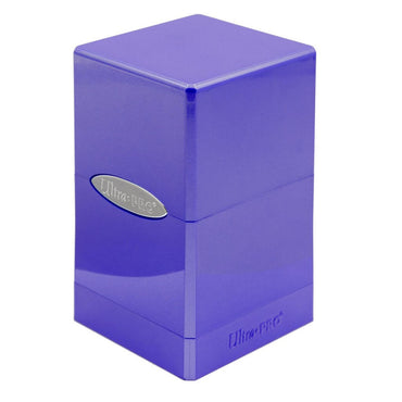 DECK BOX SATIN TOWER Hi-Gloss Amethyst