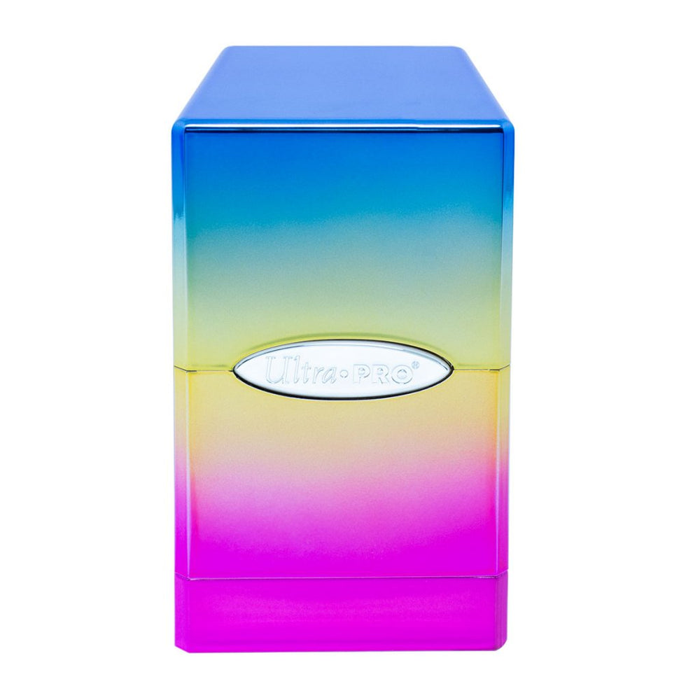 Ultra Pro Deck Box Satin Tower - Hi Gloss Rainbow