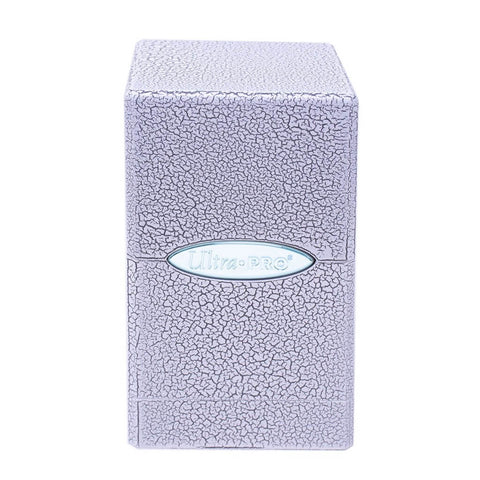 Ultra Pro Deck Box Satin Tower - Ivory Crackle