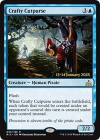 Crafty Cutpurse [Rivals of Ixalan Promos]