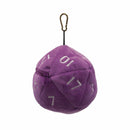 D20 Plush Dice Bag Purple
