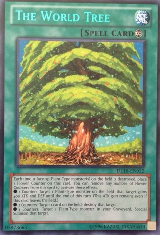 The World Tree (Green) [DL18-EN012] Rare