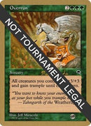 Overrun - 1999 Matt Linde (TMP) (SB) [World Championship Decks 1999]