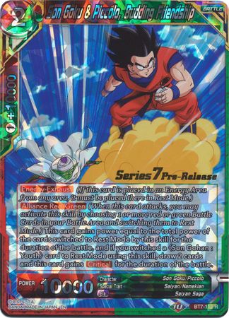 Son Goku & Piccolo, Budding Friendship [BT7-112_PR]