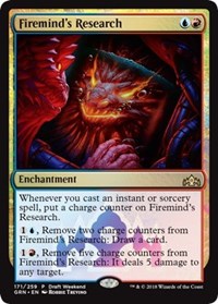 Firemind's Research [Guilds of Ravnica Promos]