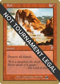 Boil - 2001 Jan Tomcani (7ED) (SB) [World Championship Decks 2001]