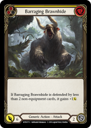 Barraging Brawnhide (Yellow) [WTR177-C] Alpha Print Rainbow Foil