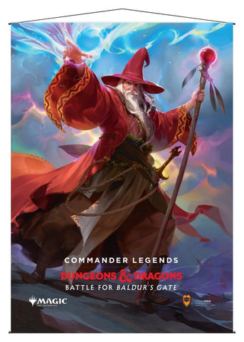 MTG - WALL SCROLL - Battle for Baldurs Gate - Commander Legends