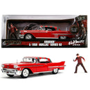 JADA -  Nightmare on Elm St - 1958 Cadillac s62 1:24 w/Fig