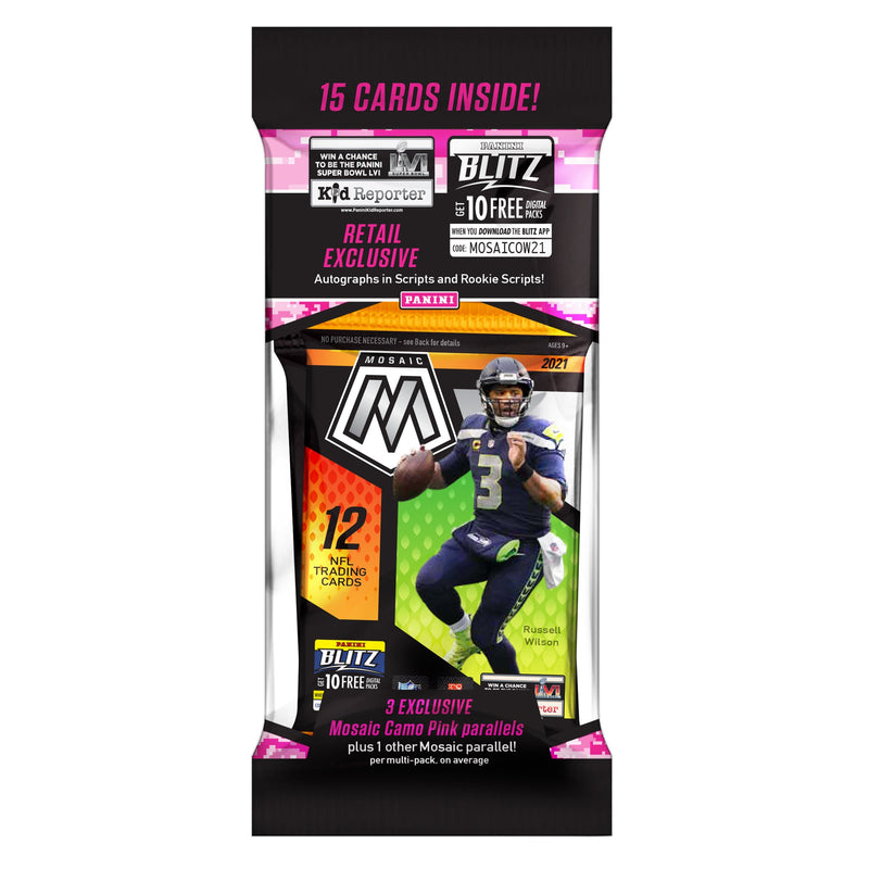 2021 Mosaic Football (Hobby) Multi-Pack