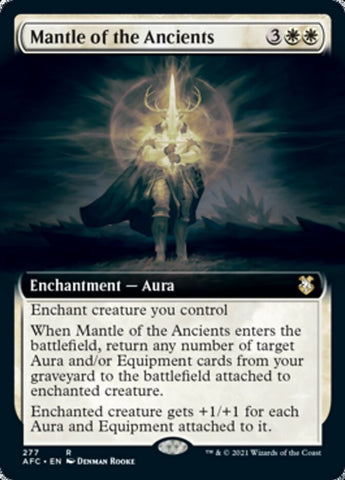 Mantle of the Ancients (Extended Art) [Dungeons & Dragons: Adventures in the Forgotten Realms Commander]