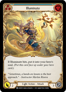 Illuminate (Blue) (Rainbow Foil) [MON074-RF] 1st Edition Rainbow Foil