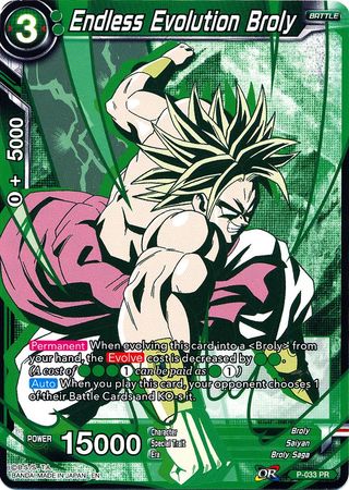 Endless Evolution Broly (Alternate Art) [P-033]