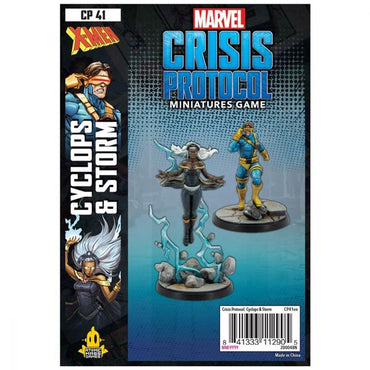Marvel Crisis Protocol Miniatures Game Cyclops & Storm