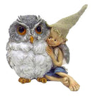 Eidolon with Owl 11cm H