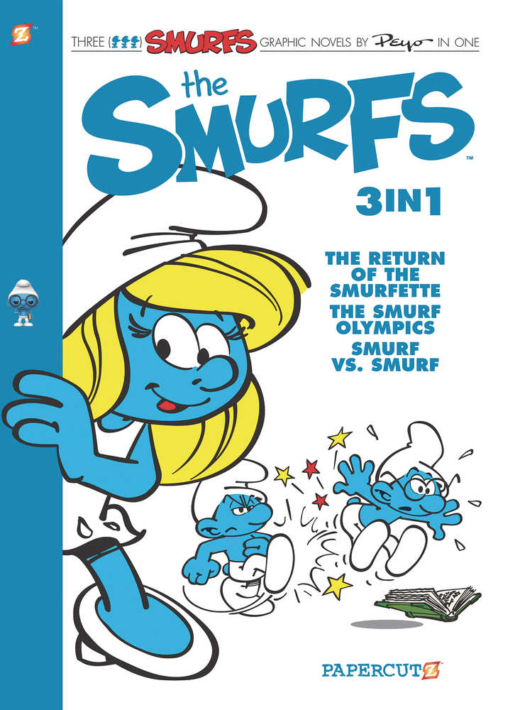 Smurfs 3 in 1 Graphic Novel Volume 04 