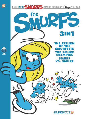 Smurfs 3 in 1 Graphic Novel Volume 04 