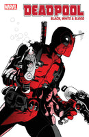Deadpool Black White Blood