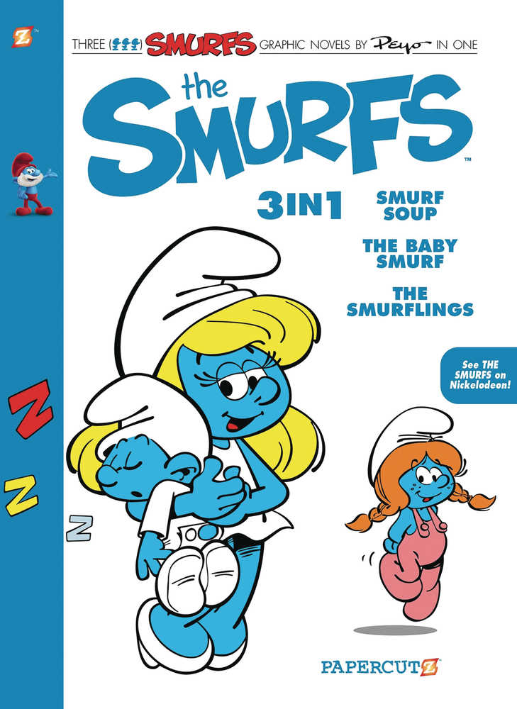 Smurfs 3 in 1 Graphic Novel Volume 05 