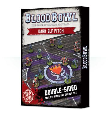 Blood Bowl: Dark Elf Pitch & Dugouts (old box)
