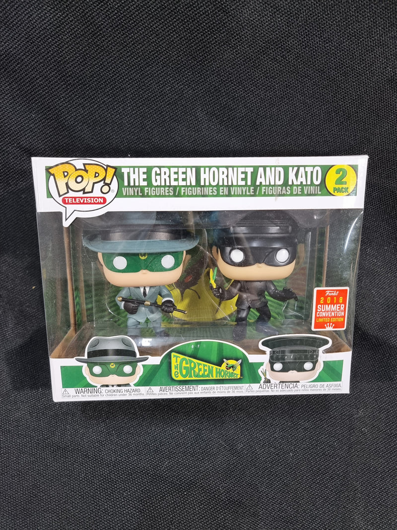 The Green Hornet and Kato Funko Pop! 2 Pack 2018 Summer Convention Exclusive