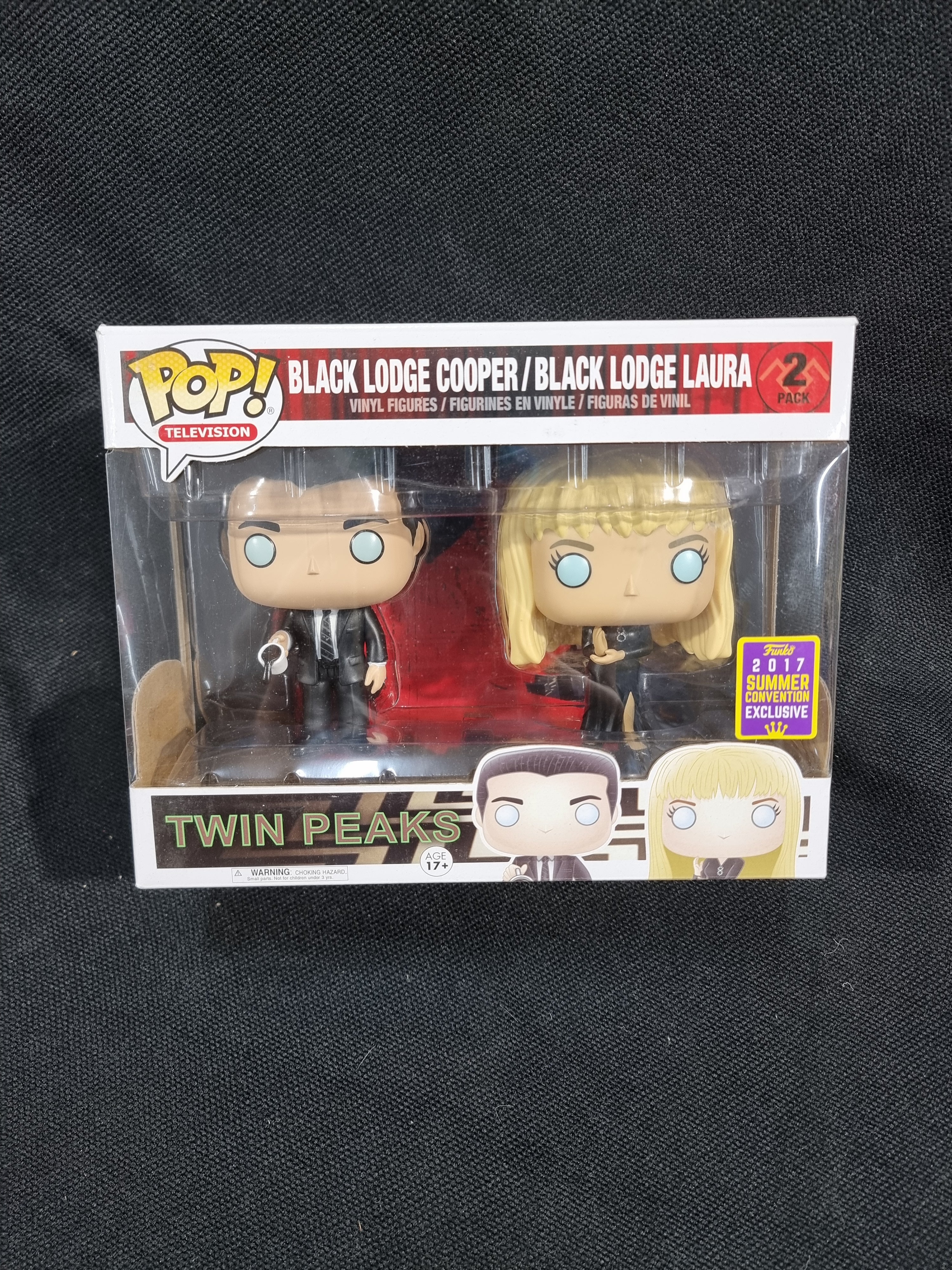 Black Lodge Cooper / Laura Funko Pop! Twin Peaks 2 Pack 2017