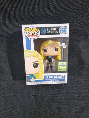 Black Canary - Funko Pop! DC Super Heroes (266) 2019 Spring Convention