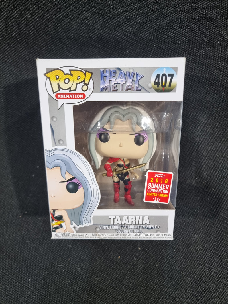 Taarna Funko Pop! Heavy Metal (407) 2018 Summer Convention Exclusive