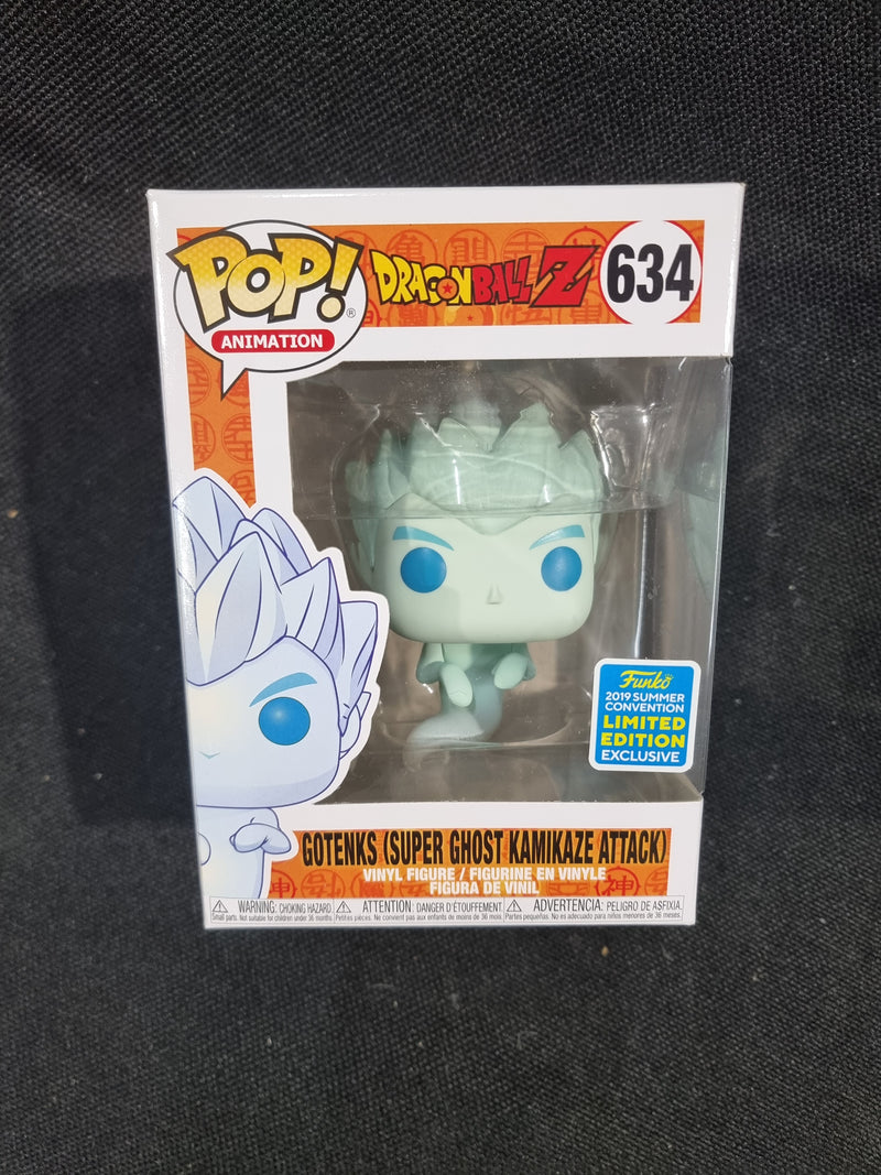 Gotenks (Super Ghost Kamikaze Attack) Funko Pop! Dragon Ball Z (634) 2019 Summer Convention Exclusive