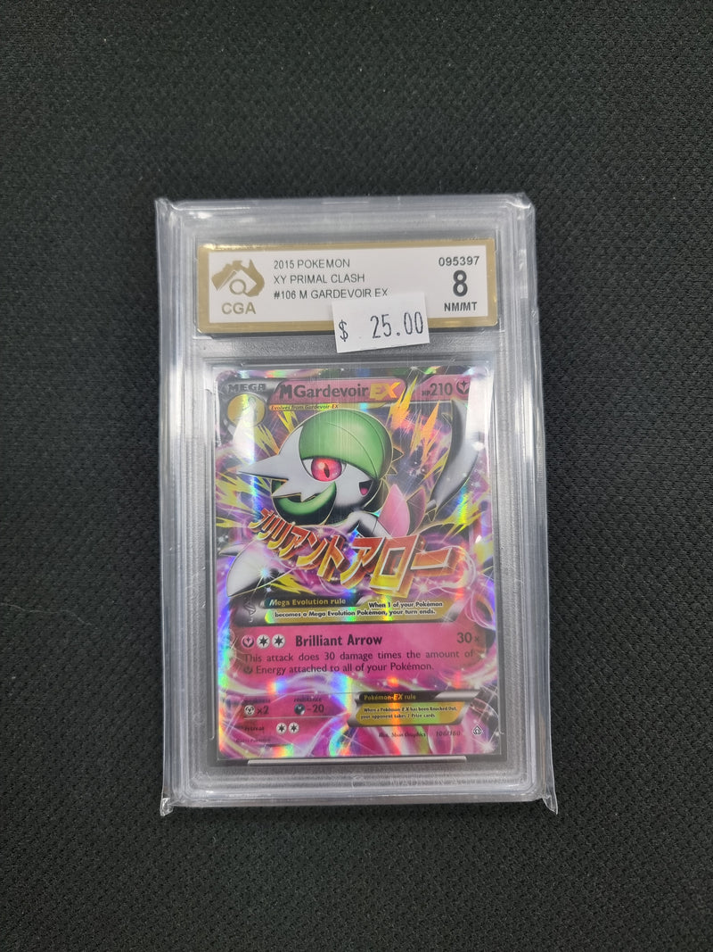 M Gardevoir EX  106/160 Graded 8