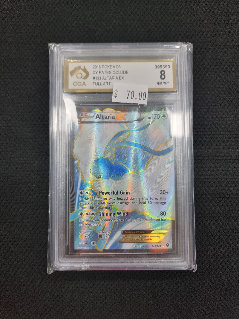 Altaria EX 123/124 Graded 8