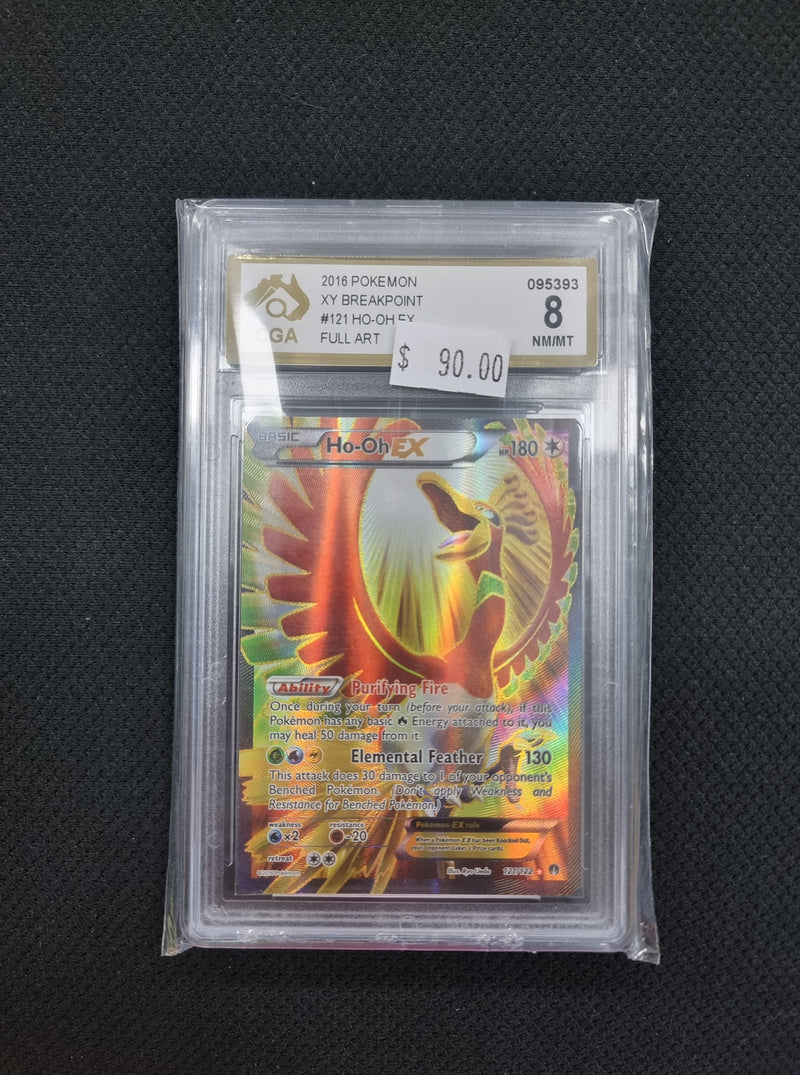 Ho-Oh EX 121/122 Graded 8