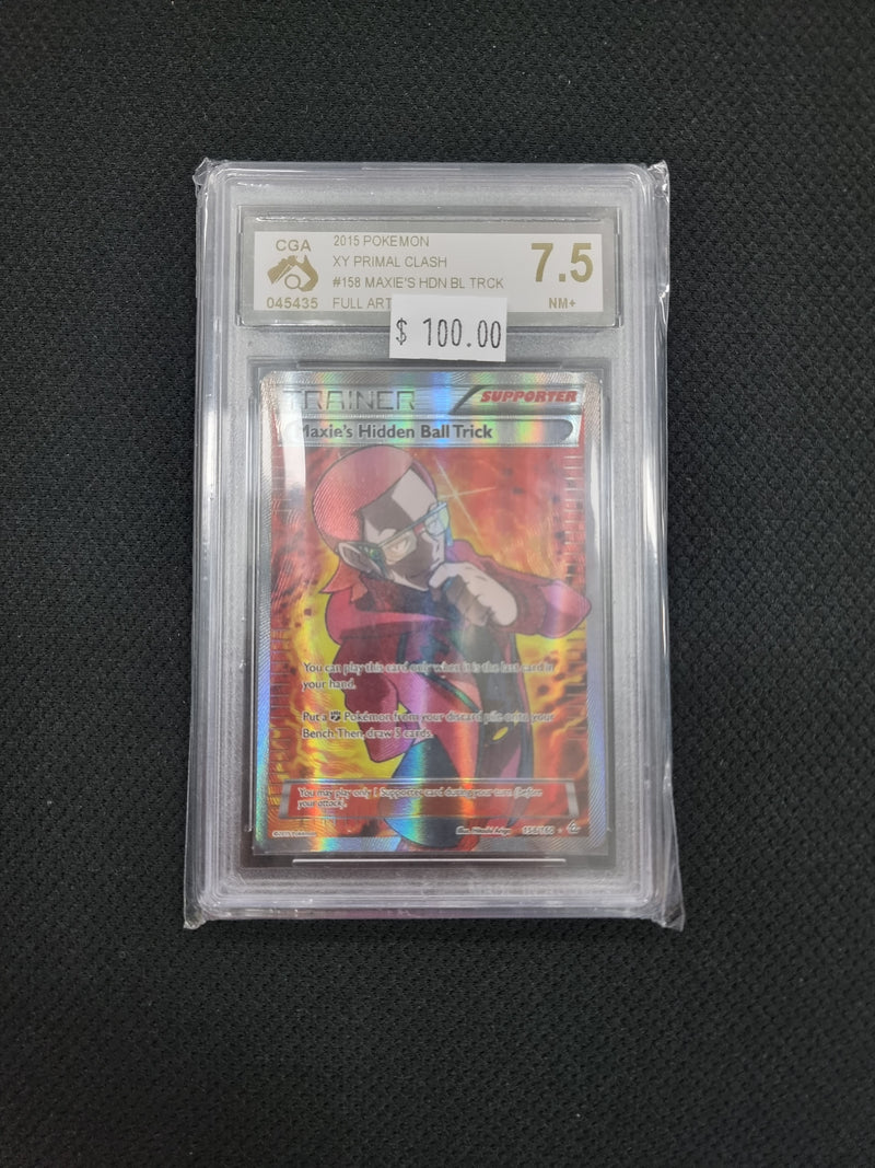 Maxie's Hidden Ball Trick 158/160 Graded 7.5