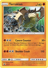 Terrakion - SM223 (SM223) [SM Promos]