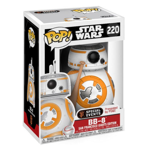 BB-8 (San Francisco Giants Edition) - Figure Pop! Star Wars Special Events (220)