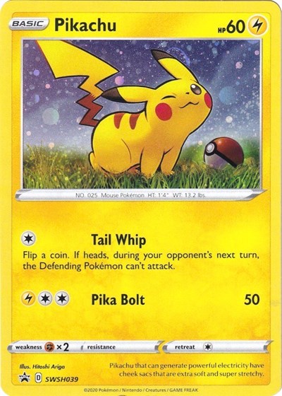 Pikachu - SWSH039 [SWSH: Sword & Shield Promo Cards]