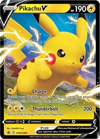 Pikachu V - SWSH061 [SWSH: Sword & Shield Promo Cards]