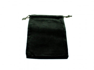 Chessex Small Suedcloth Dice Bag: Black